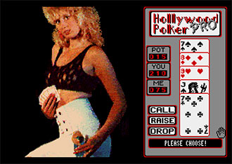 Pantallazo del juego online Hollywood Poker Pro (Atari ST)