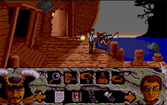 Pantallazo del juego online Hook (Atari ST)