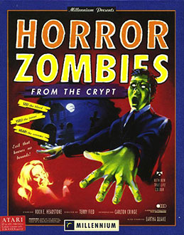 Carátula del juego Horror Zombies from the Crypt (Atari ST)