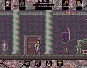 Pantallazo del juego online Horror Zombies from the Crypt (Atari ST)