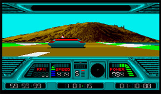 Pantallazo del juego online HoverSprint (Atari ST)