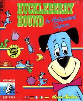 Carátula del juego Huckleberry Hound in Hollywood Capers (Atari ST)