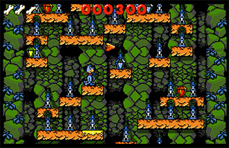 Pantallazo del juego online Huckleberry Hound in Hollywood Capers (Atari ST)