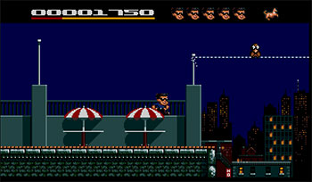 Pantallazo del juego online Hudson Hawk (Atari ST)