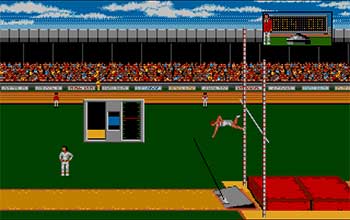 Pantallazo del juego online International Championship Athletics (Atari ST)