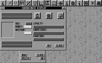 Pantallazo del juego online Imperium (Atari ST)