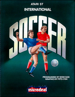Carátula del juego International Soccer (Atari ST)