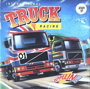 Carátula del juego International Truck Racing (Atari ST)