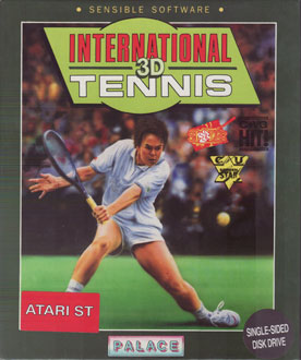 Carátula del juego International 3D Tennis (Atari ST)