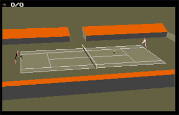 Pantallazo del juego online International 3D Tennis (Atari ST)