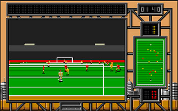 Pantallazo del juego online International Soccer Challenge (Atari ST)
