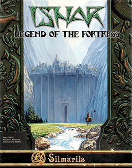Carátula del juego Ishar Legend of the Fortress (Atari ST)