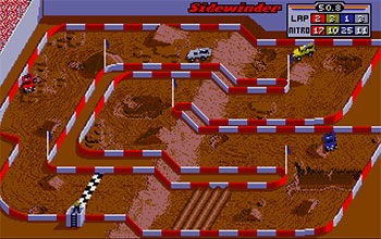 Pantallazo del juego online Ivan 'Ironman' Stewart's Super Off Road (Atari ST)