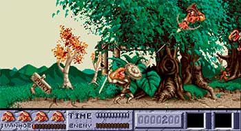 Pantallazo del juego online Ivanhoe (Atari ST)