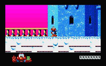 Pantallazo del juego online James Pond II Codename Robocod (Atari ST)