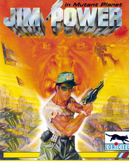 Carátula del juego Jim Power in Mutant Planet (Atari ST)