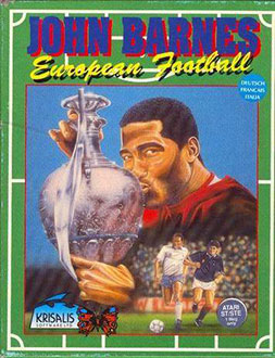 Carátula del juego John Barnes European Football (Atari ST)