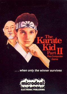 Carátula del juego The Karate Kid Part II (Atari ST)
