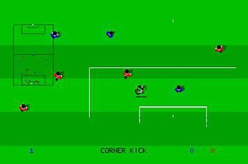 Pantallazo del juego online Kick Off (Atari ST)