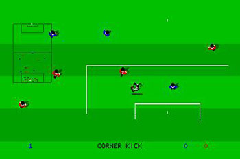 Pantallazo del juego online Kick Off (Atari ST)