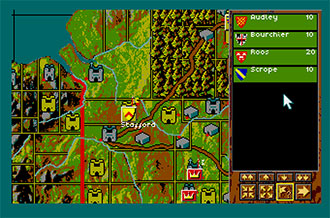 Pantallazo del juego online Kingmaker (Atari ST)