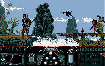 Pantallazo del juego online Knight Force (Atari ST)
