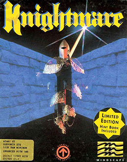 Carátula del juego Knightmare (Mindscape) (Atari ST)