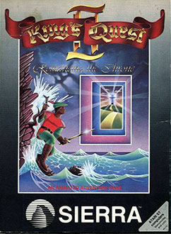 Carátula del juego King's Quest II Romancing The Throne (Atari ST)