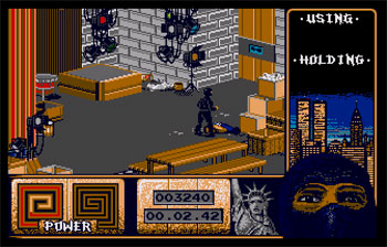 Pantallazo del juego online The Last Ninja 2 Back With a Vengeance (Atari ST)
