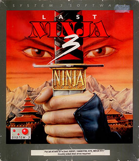 Carátula del juego Last Ninja 3 (Atari ST)