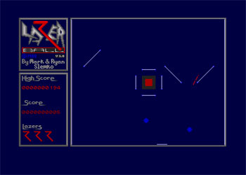 Pantallazo del juego online Lazer Ball (Atari ST)