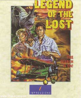 Carátula del juego Legend of the Lost (Atari ST)