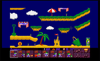 Pantallazo del juego online Lemmings 2 The Tribes (Atari ST)