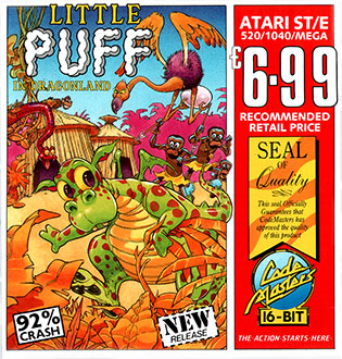 Juego online Little Puff in Dragonland (Atari ST)