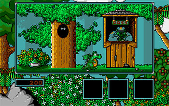 Pantallazo del juego online Little Puff in Dragonland (Atari ST)