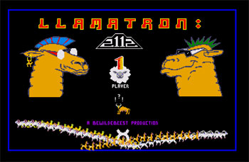 Juego online Llamatron (Atari ST) Juego online Llamatron (Atari ST)