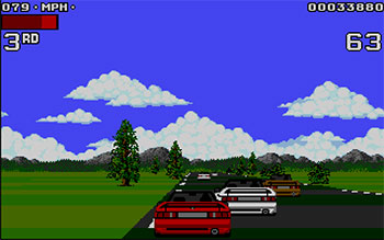 Pantallazo del juego online Lotus Turbo Challenge 2 (Atari ST)