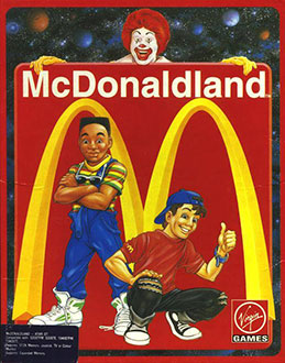 Carátula del juego McDonaldland (Atari ST)