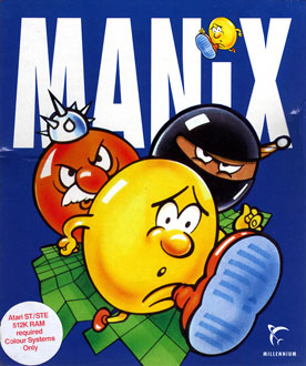Carátula del juego Manix (Atari ST)