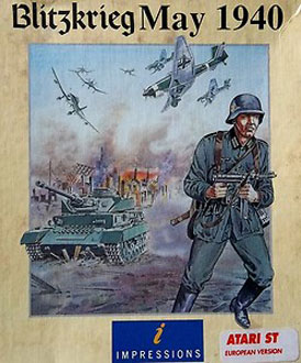 Carátula del juego BlitzKrieg May 1940 (Atari ST)