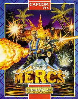 Carátula del juego Mercs (Atari ST)