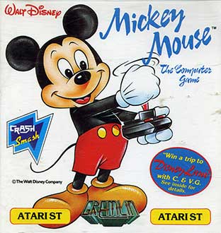 Carátula del juego Mickey Mouse The Computer Game (Atari ST)