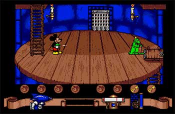 Pantallazo del juego online Mickey Mouse The Computer Game (Atari ST)