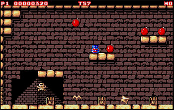 Pantallazo del juego online Mighty Bombjack (Atari ST)