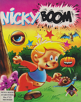 Carátula del juego Nicky Boom (Atari ST)