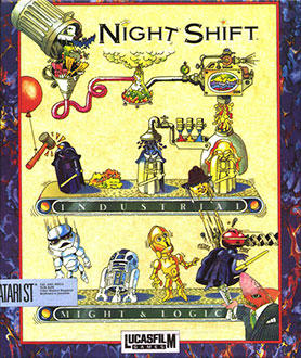 Carátula del juego Night Shift (Atari ST)