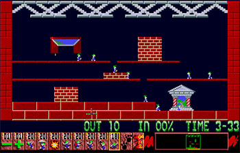 Pantallazo del juego online Oh-No! More Lemmings (Atari ST)