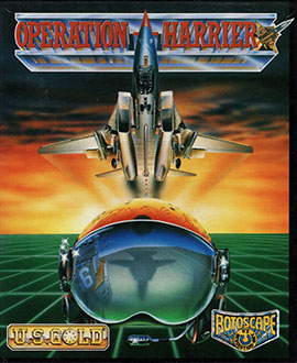 Carátula del juego Operation Harrier (Atari ST)
