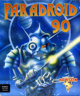 Carátula del juego Paradroid 90 (Atari ST)