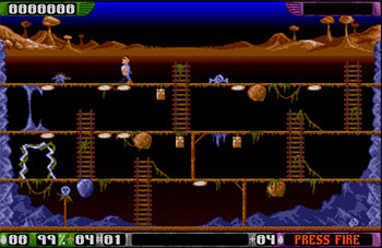 Pantallazo del juego online A Prehistoric Tale (Atari ST)